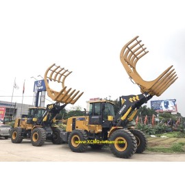 Máy xúc kẹp gỗ XCMG LW500KN - Tải trọng 5 tấn 